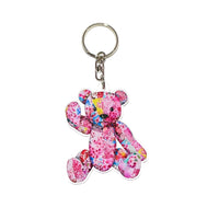キーホルダー | Sakura Quilted Teddy Bear