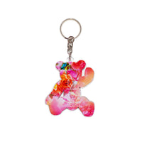 キーホルダー | Rose Quilted Teddy Bear