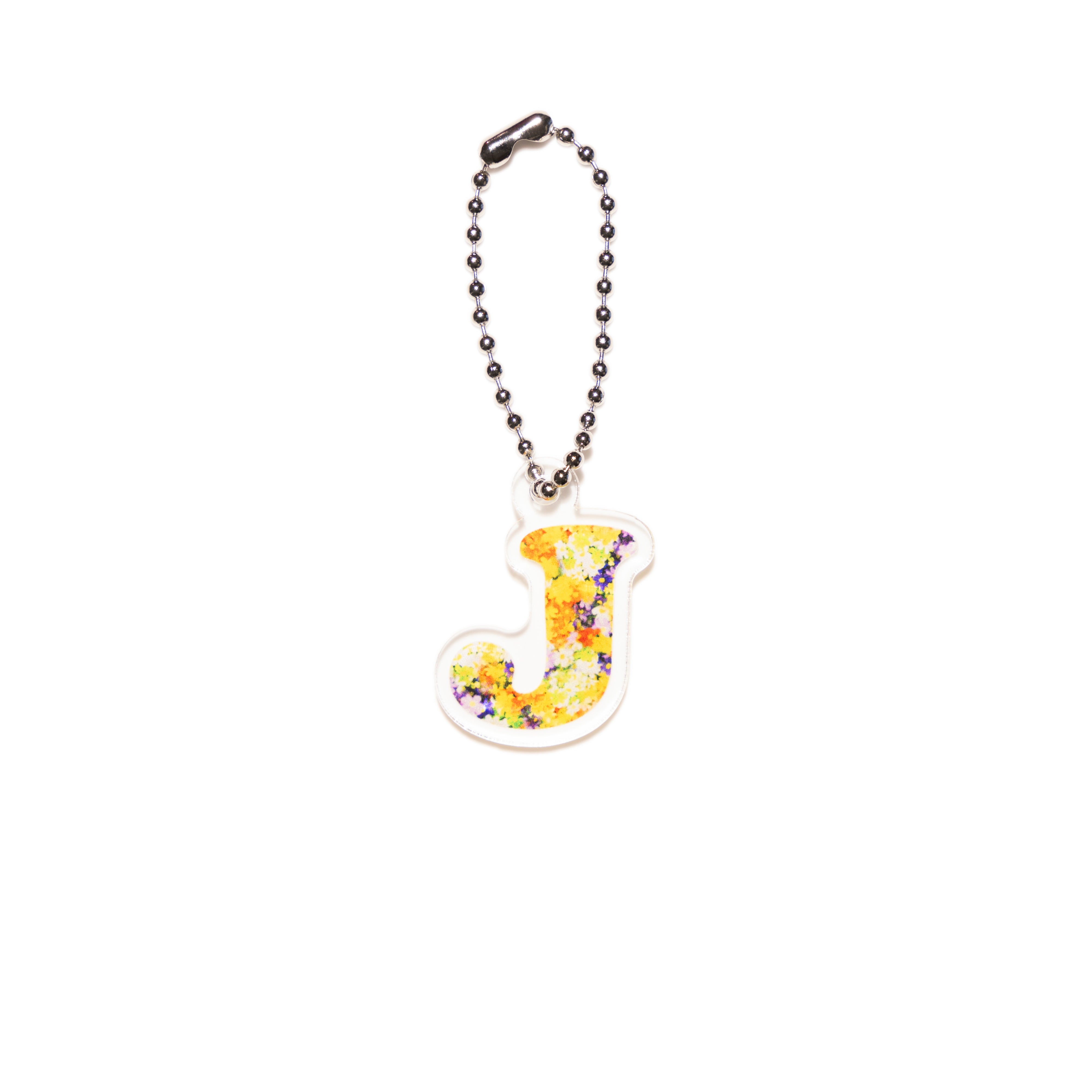 イニシャルキーホルダー（Mサイズ）| Yellow – MIKA NINAGAWA