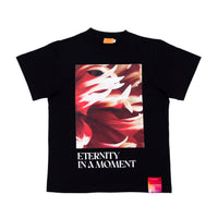 Eternity in a Moment Tシャツ|Flower_Black