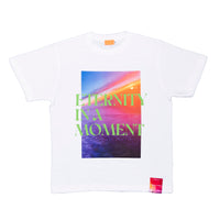Eternity in a Moment Tシャツ|Sky_White