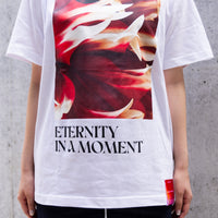 Eternity in a Moment Tシャツ|Flower_White