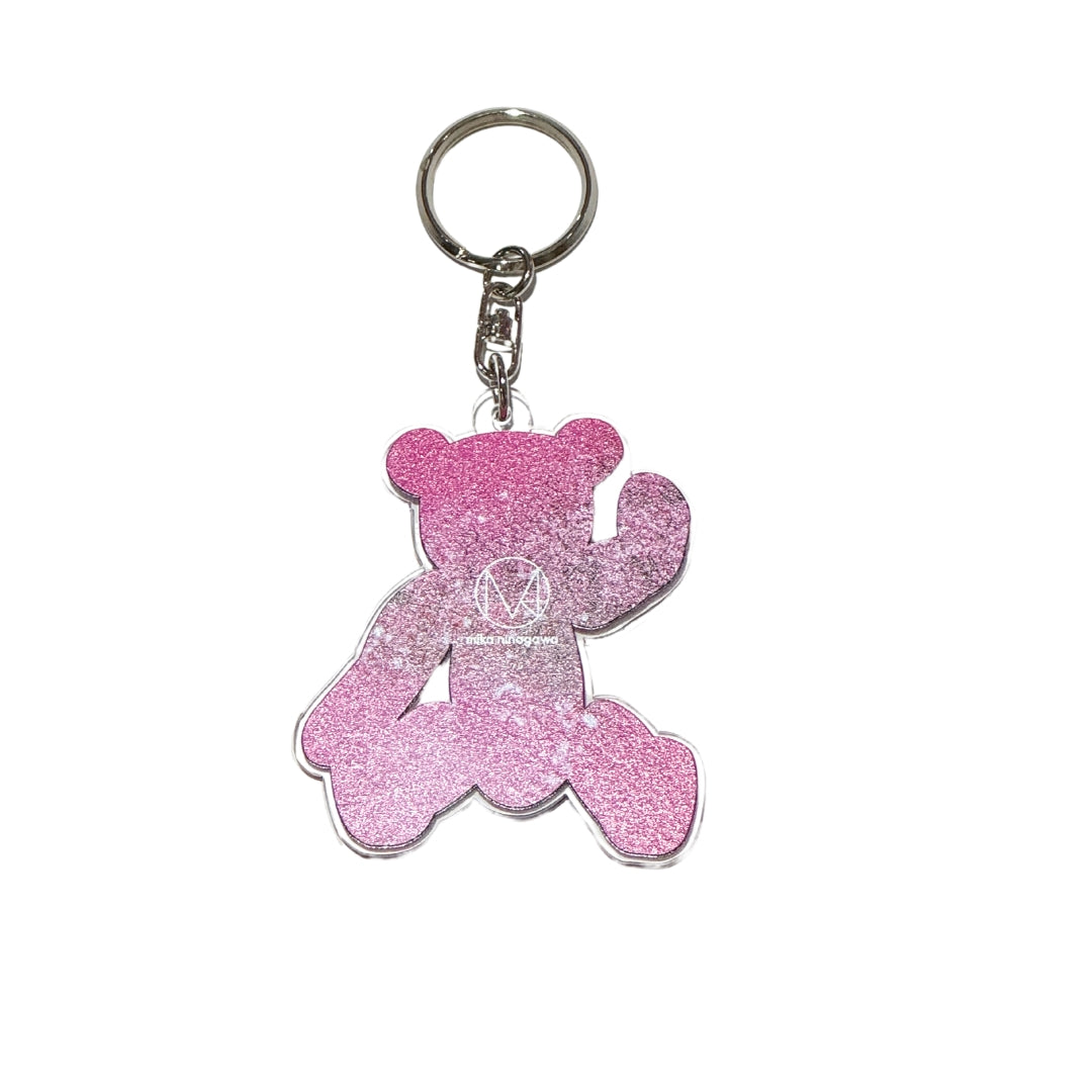 キーホルダー | Sakura Quilted Teddy Bear – MIKA NINAGAWA OFFICIAL