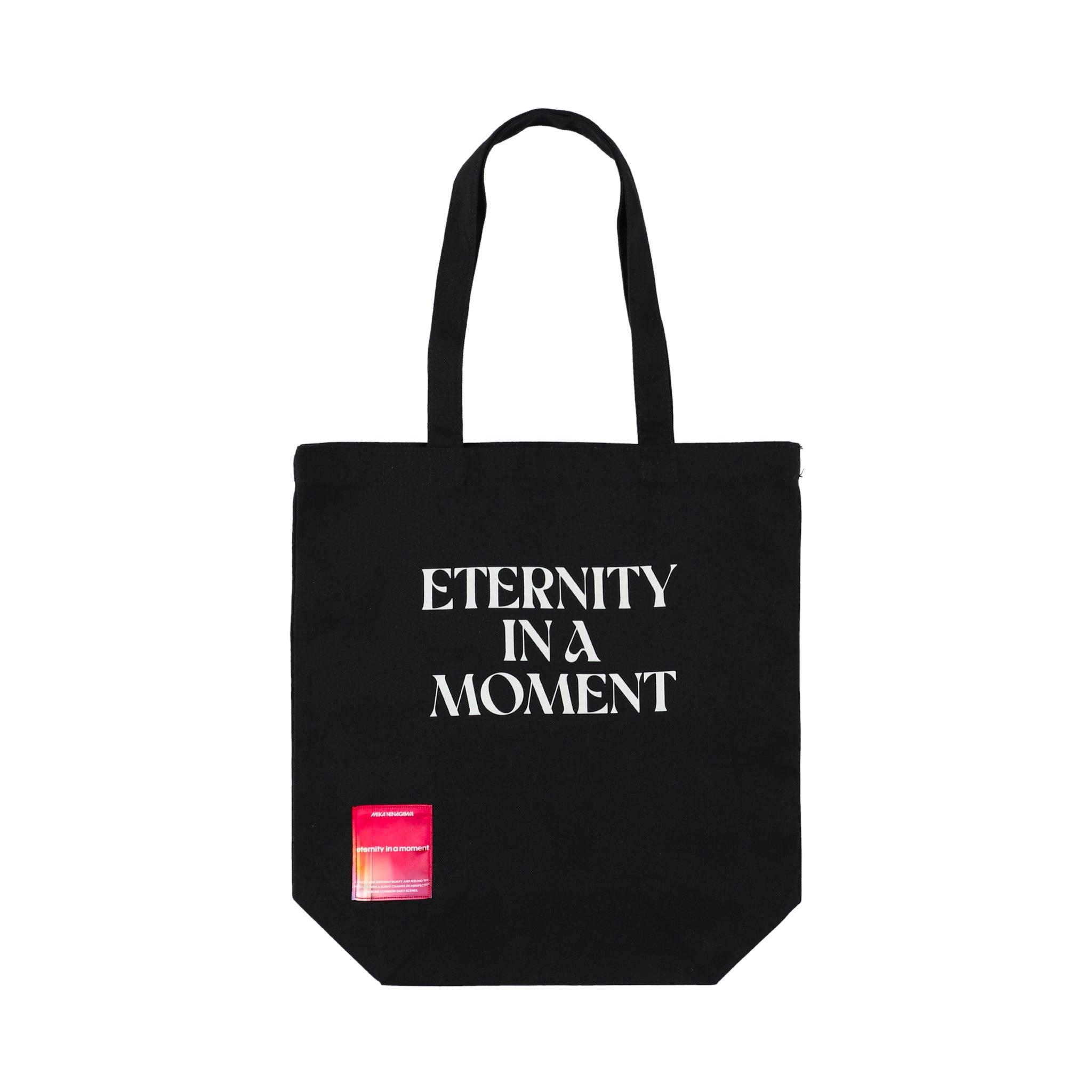 Eternity in a Moment トートバッグ｜Black – MIKA NINAGAWA OFFICIAL 