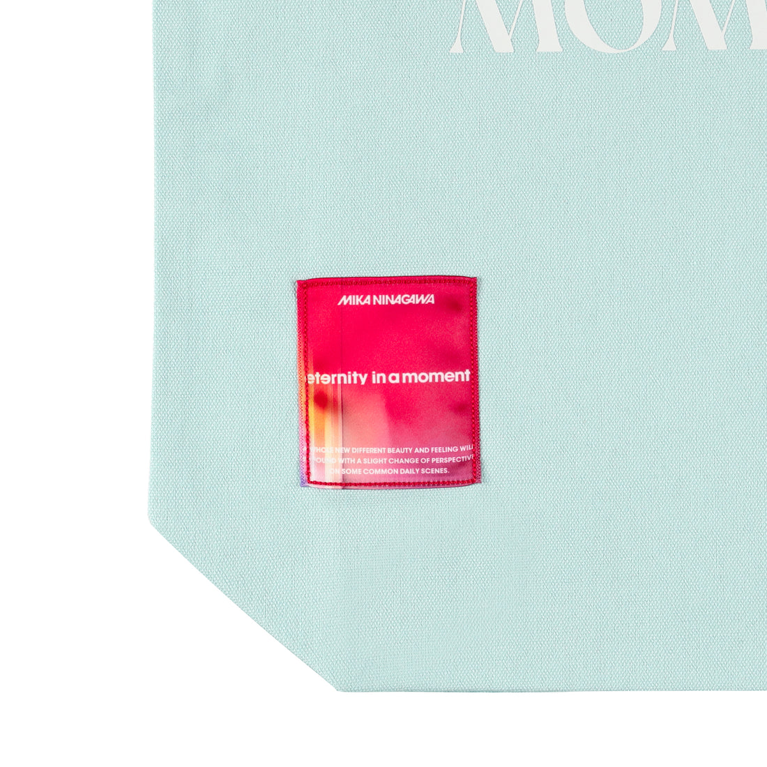 Eternity in a Moment トートバッグ｜Mint