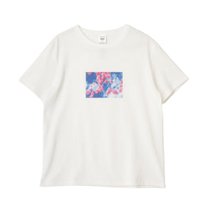 VIRA PRINT TEE｜SKY