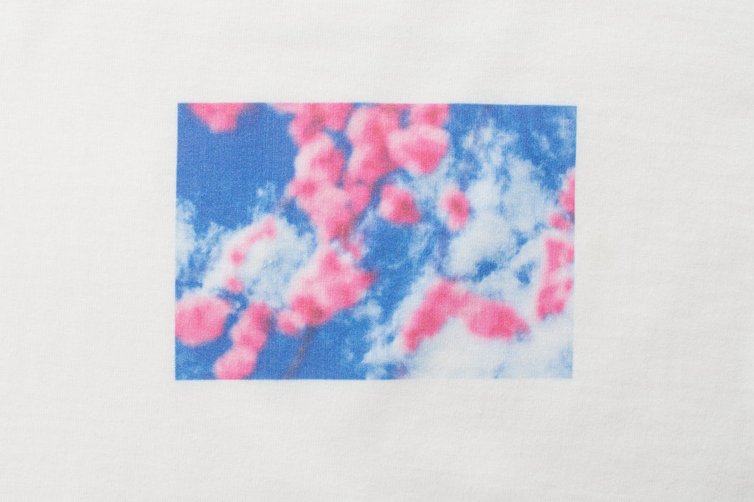 VIRA PRINT TEE｜SKY